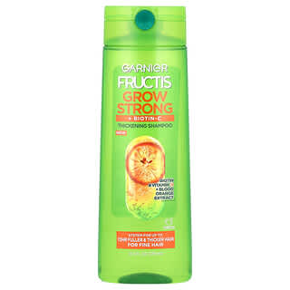 Garnier, Fructis, Grow Strong, Thickening, Shampoo, For Fine Hair, 12.5 fl oz (370 ml)