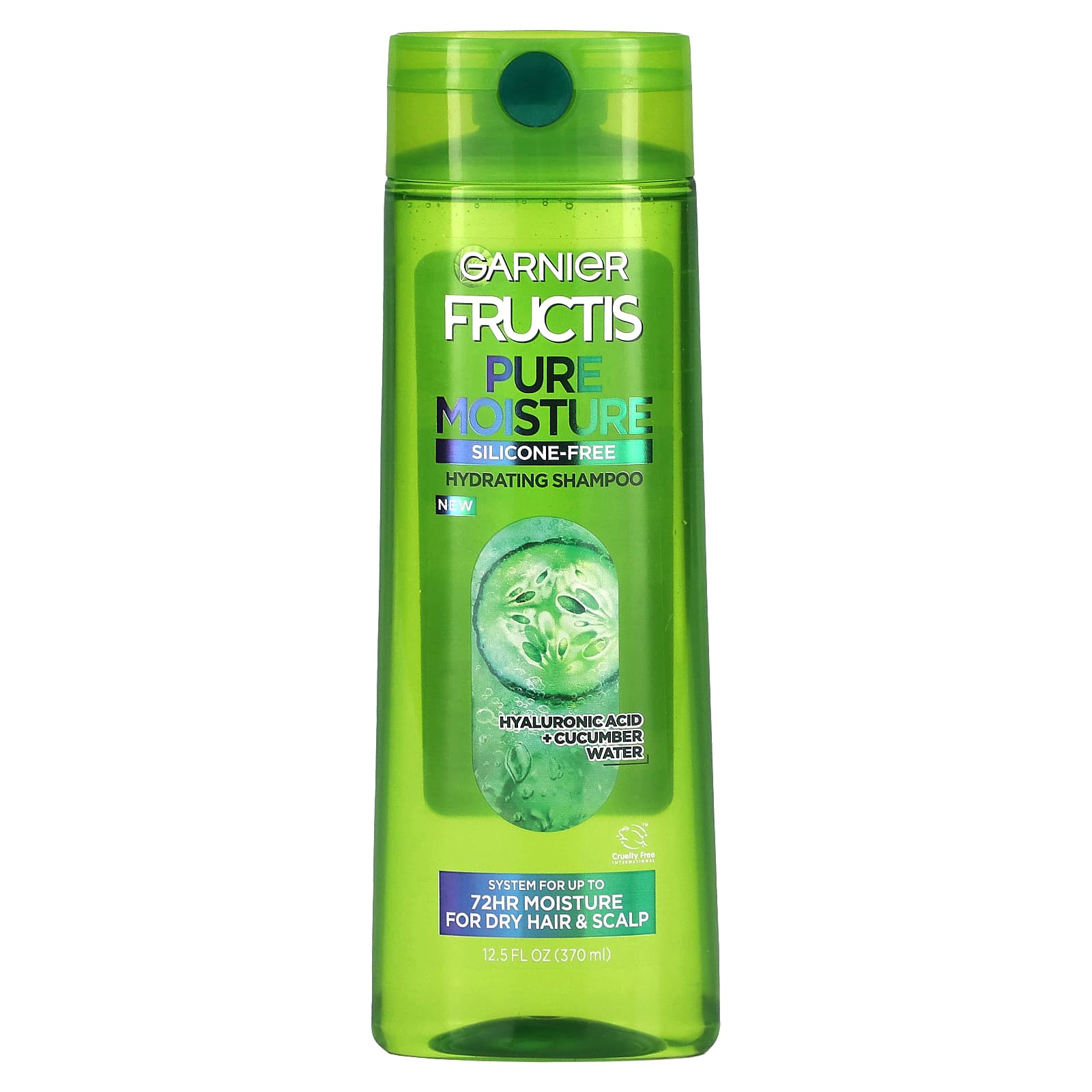 Garnier, Pure Moisture, Hydrating Shampoo, For Dry Hair & Scalp, 12.5 ...