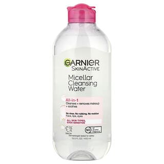 Garnier, SkinActive, мицеллярная очищающая вода, универсальное средство, 400 мл (13,5 жидк. Унции)