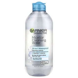 Garnier, SkinActive, Micellar Cleansing Water, Waterproof , 13.5 fl oz (400 ml)