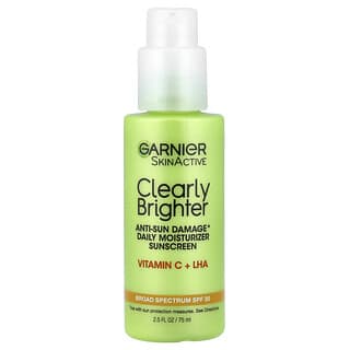 غارني‏, SkinActive ، مرطب يومي مضاد لأضرار الشمس ، عامل حماية من الشمس 30 ، 2.5 أونصة سائلة (75 مل)