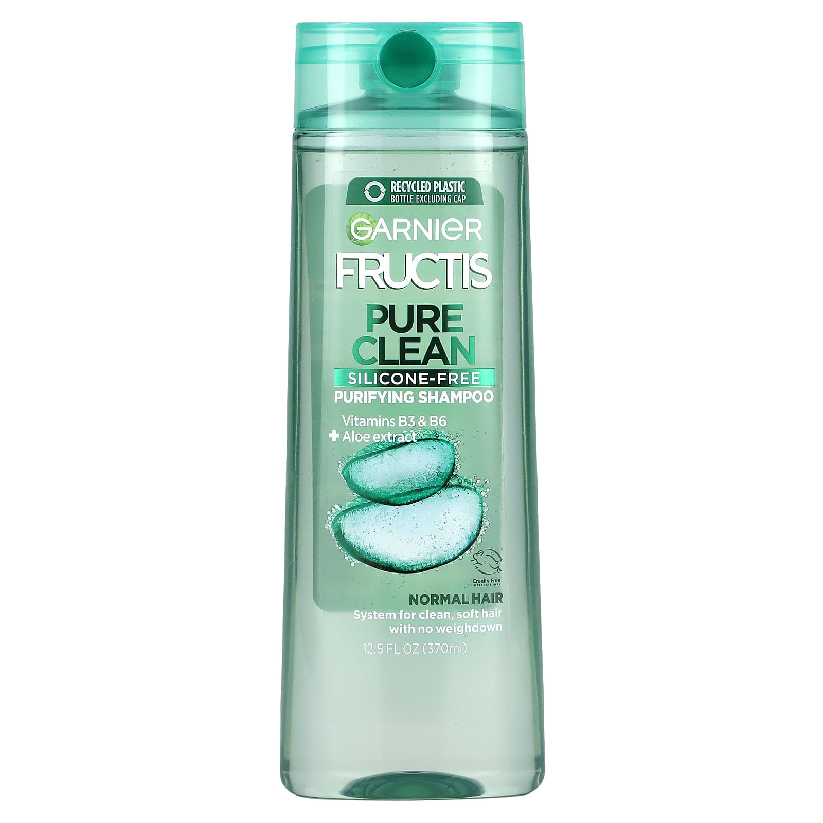 Spoedig havik bericht Garnier, Fructis, Purifying Shampoo, For Normal Hair, Pure Clean, 12.5 fl  oz (370 ml)