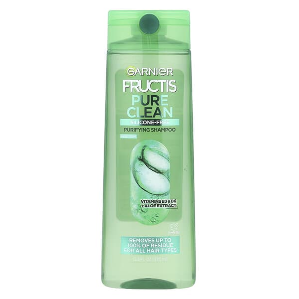 Garnier, Fructis, Pure Clean Purifying Shampoo, 12.5 fl oz (370 ml)