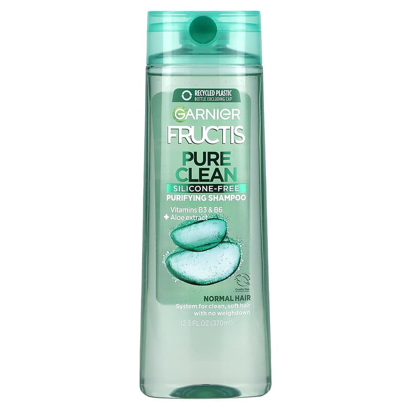 Fructis, Purifying Shampoo, For Normal 12.5 fl Hair, oz Pure (370 ml) Clean