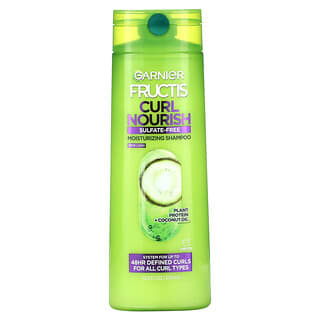Garnier, Curl Nourish, Moisturizing Shampoo, For All Curl Types, 12.5 fl oz (370 ml)