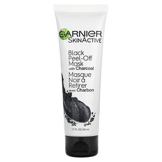 Garnier, SkinActive，黑色木炭剝離美容面膜，1.7 液量盎司（50 毫升）