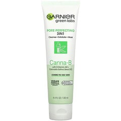 Garnier, Green Labs, 3-в-1 для улучшения пор, Cana-B с витамином B3 и маслом семян конопли, 130 мл (4,4 жидк. Унции) (Товар снят с продажи) 