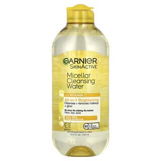 Garnier, SkinActive, Agua micelar de limpieza con vitamina C, 400 ml (13,5 oz. Líq.)