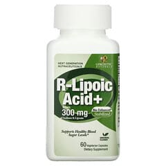 Genceutic Naturals, Ácido R-lipoico, 300 mg, 60 cápsulas vegetales
