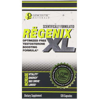 Genceutic Naturals, Regenix XL with Powerful LJ100, 120 Capsules