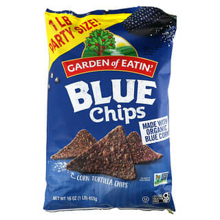 Garden of Eatin', Chips de tortilla de maïs, Chips bleues, 453 g