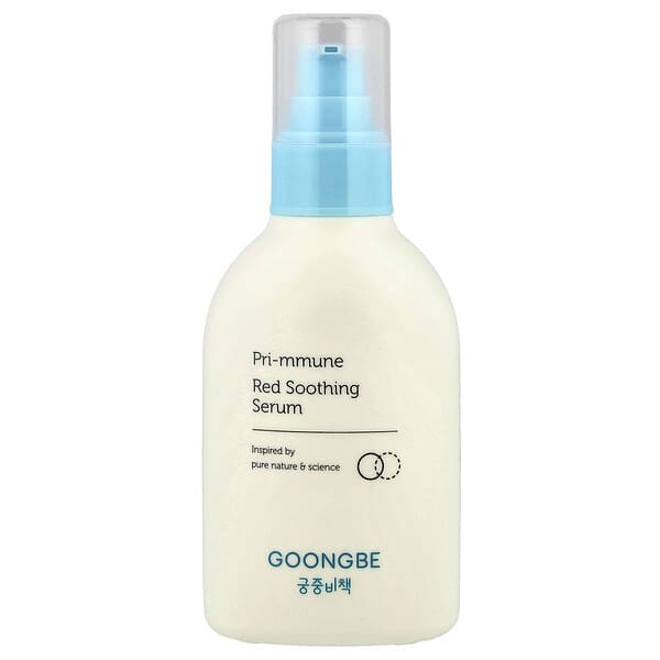 Goongbe, Pri-mmune Kırmızı Yatıştırıcı Serum, Hassas Ciltler İçin, 150 mL