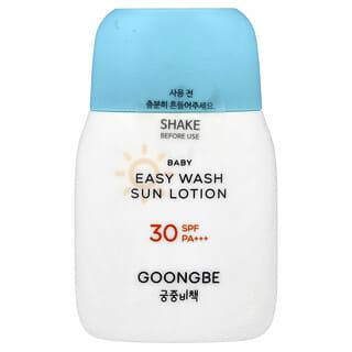 Goongbe‏, Baby ، Easy Wash Sun Lotion ، عامل وقاية من الشمس بدرجة PA +++ ، 60 جم