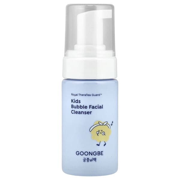Goongbe, Detergente viso con bolle per bambini, 36 M+, 100 ml