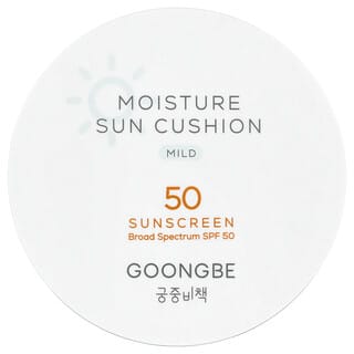 Goongbe, Moisture Sun Cushion Sunscreen, Mild, SPF 50, 0.49 oz (14 g)