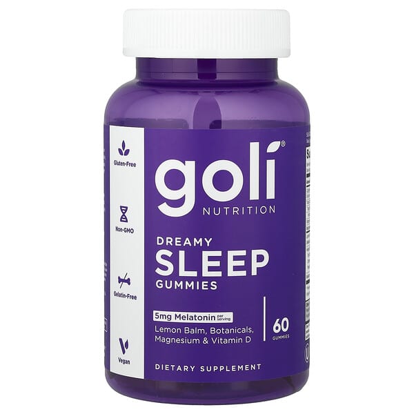 Goli Nutrition, Dreamy Sleep 軟糖，60 粒