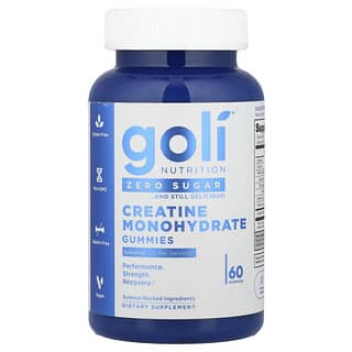 Goli Nutrition, Creatine Monohydrate Gummies, 60 Gummies