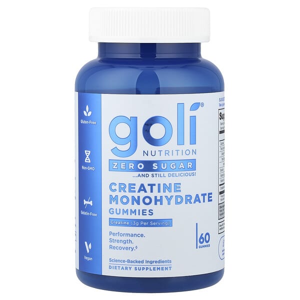 Goli Nutrition, 一水肌酸軟糖，60 粒
