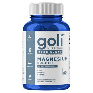 Goli Nutrition, Caramelle gommose al magnesio, 60 caramelle gommose