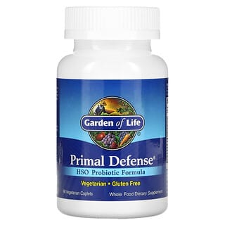 Garden of Life, Primal Defence, Formule probiotique HSO, 90 capsules végétariens