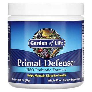 Garden of Life, Primal Defense（プライマルディフェンス）、パウダー、HSOプロバイオティクスフォーミュラ、81g（2.85オンス）