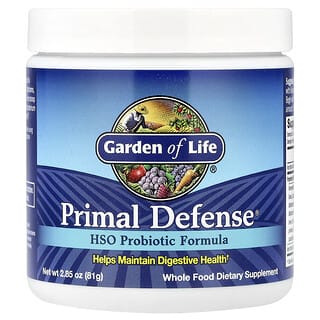 Garden of Life, Primal Defense, порошок, формула с пробиотиком HSO, 81 г (2,85 унции)