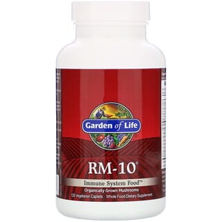 Garden of Life, RM-10, Alimentos para el sistema inmunitario, 120 comprimidos vegetales