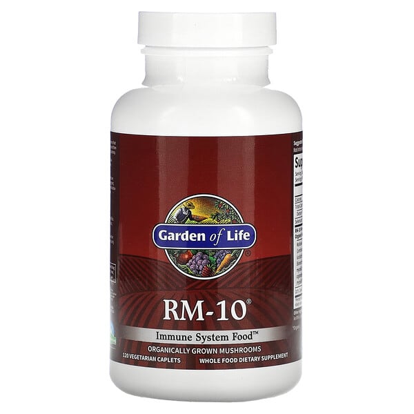 غاردن أوف لايف‏, RM-10، Immune System Food،‏ 120 قرصًا نباتيًا مغلفًا