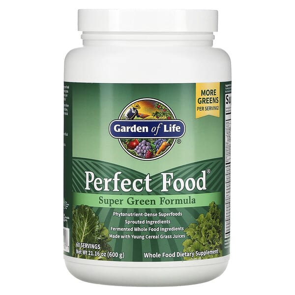 Garden of Life, Perfect Food, Super Green Formula, 600 g (21,16 oz.)