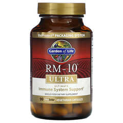 Garden of Life, RM-10 Ultra，超級免疫系統支援，90 粒 UltraZorbe 素食膠囊