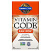 Vitamin Code, RAW Iron, 30 Vegan Capsules