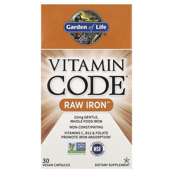 Garden of Life Vitamin Code 鉄