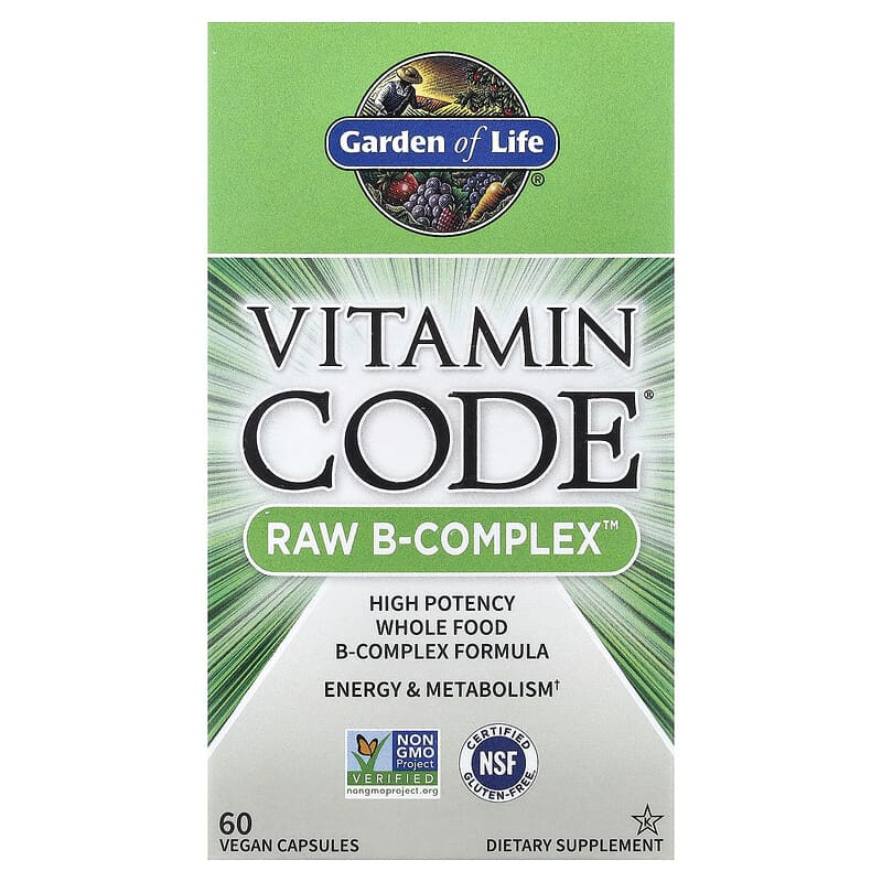 vitamin Vitamin Code（ビタミンコード）、Raw B-Complex（未加工ビタミンB複合