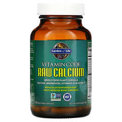 Garden of Life, Vitamin Code, RAW Calcium, необработанный кальций, 60 вегетарианских капсул