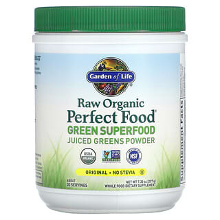 Garden of Life, RAW Organic Perfect Food, Green Superfood, Original, 7.3 oz (207 g)