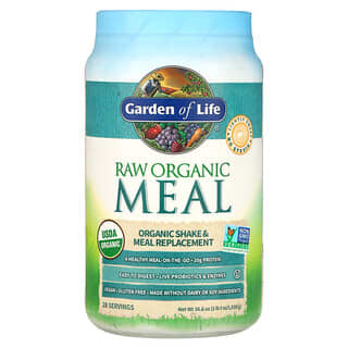 Garden of Life, Alimento orgánico crudo de RAW, Batido y reemplazo de las comidas, 1038 g (2 lb/5 oz)