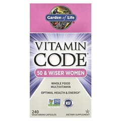 Vitamin Code®（ビタミンコード）、50歳以上の女性向け、自然食品の  