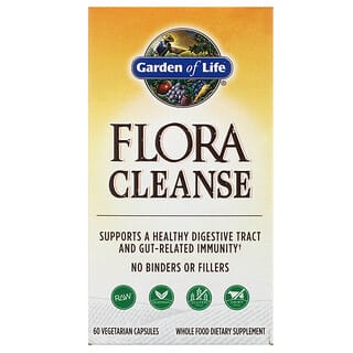 Garden of Life, Flora Cleanse, 60 Vegetarian Capsules
