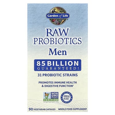 Garden of Life, RAW Digestive Enzymes, Men, 90 Vegetarian Capsules