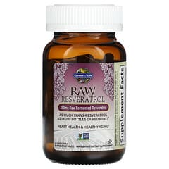 Garden of Life, RAW Resveratrol, 350 mg, 60 vegane Kapseln