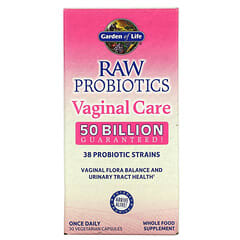 Garden of Life, RAW Probiotics, Vaginal Care, 베지 캡슐 30정