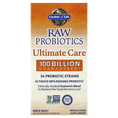 Norland Garden of Life, RAW Probiotics, Ultimate Care, 30 Vegetarian Capsules supplement Uganda UGX 185249