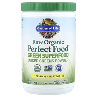 Garden of Life, Raw Organic Perfect Food®, Green Superfood, Juiced Greens Powder, Original, 14.6 oz (414 g)