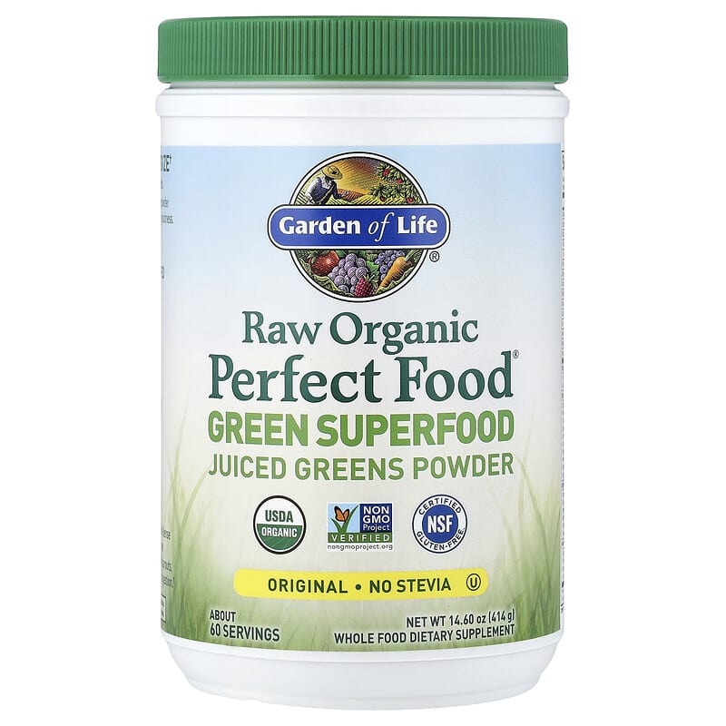 Raw Organic Perfect Food®, Green Superfood, Juiced Greens