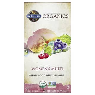 Garden of Life, Organics, Women's Multi, 60 Vegan Tablets