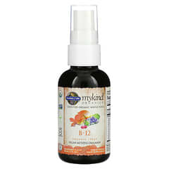 Garden of Life, MyKind Organics, Spray orgánico con vitamina B12, Frambuesa, 58 ml (2 oz. líq.)