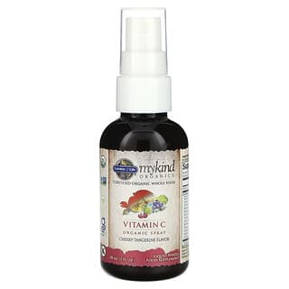 Garden of Life, MyKind Organic, Spray Orgânico de Vitamina C, Cereja-Tangerina, 58 ml (2 fl oz)