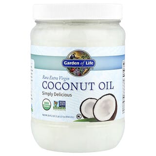 Garden of Life, Raw Extra Virgin Coconut Oil, 29 fl oz (858 ml)