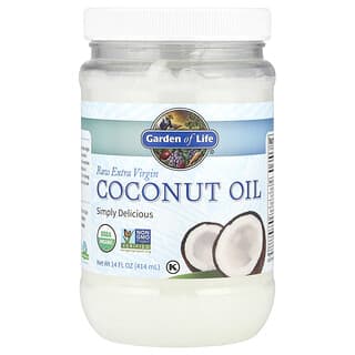 Garden of Life, Raw Extra Virgin Coconut Oil, 14 fl oz (414 ml)