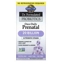 Garden of Life, Dr. Formulated Probiotics, Once Daily Prenatal, 30 Vegetarian Capsules
